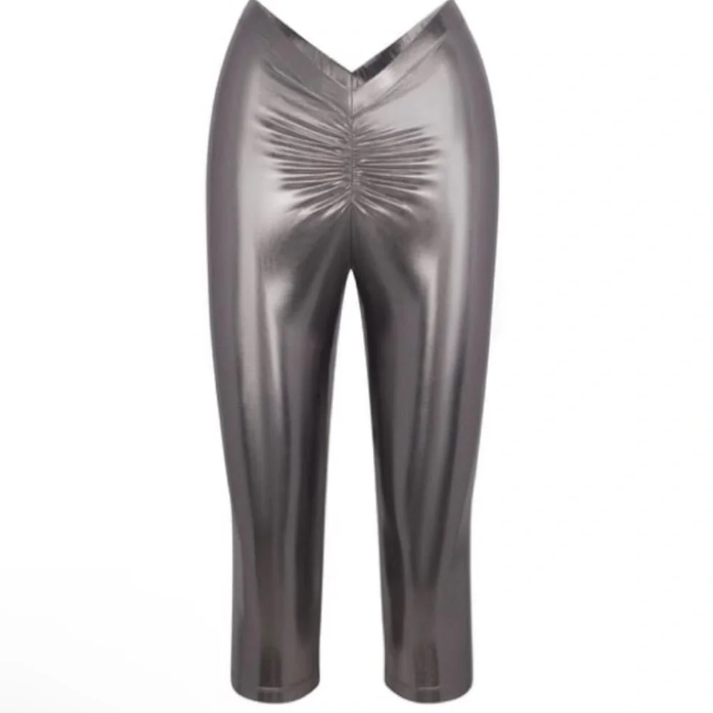 NWT Skims metallic swim pant size XXS - Picture 4 of 15